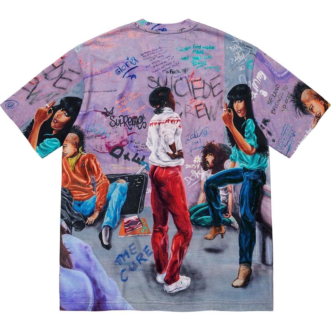 Supreme Lady Pink Supreme S S Top (FW21) - Multicolor - $98