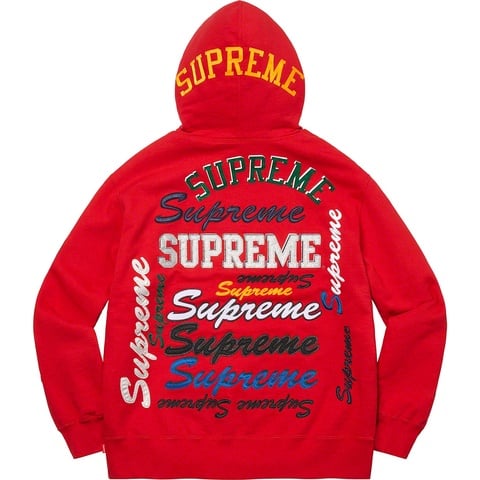 Multi Logo Hooded Sweatshirt - fall/winter 2021 - Supreme