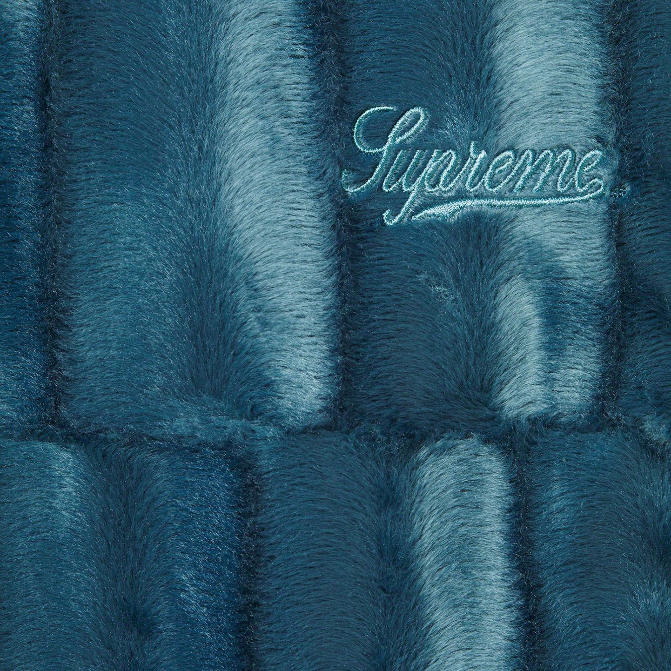 Supreme Velour Pant (FW21) - Slate - $128