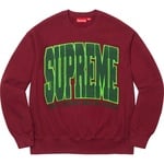 Supreme Cities Arc Crewneck (FW21) - Cardinal