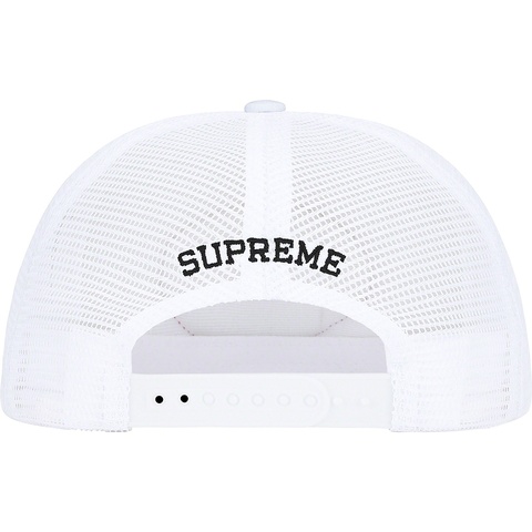 Supreme Authorized Mesh Back 5-Panel - White
