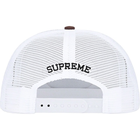 Supreme Authorized Mesh Back 5-Panel - Brown