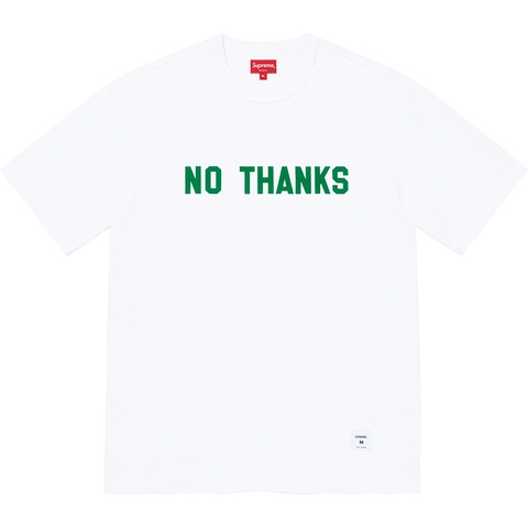 く*ル様 SUPREME NO THANKS Tシャツ Lサイズ No Thanks S/S Top - fall/winter 2021 - Supreme