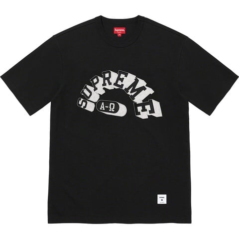 Supreme Alpha Omega S/S Top - Black
