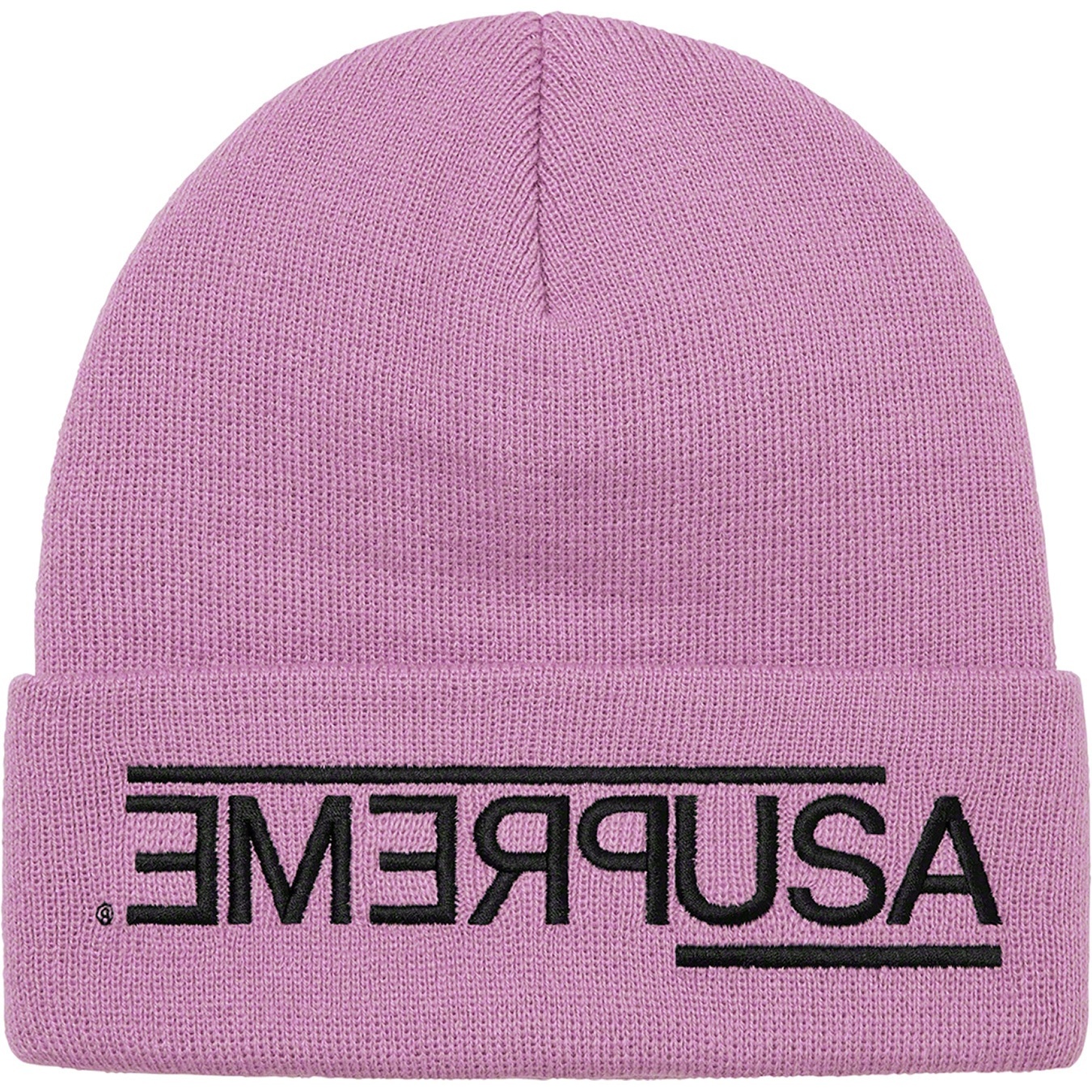 Supreme USA Beanie (FW21) - Violet - $38