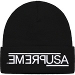 Supreme USA Beanie (FW21) - Black