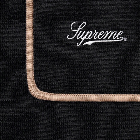 Chest Stripe Zip Up Cardigan - fall/winter 2021 - Supreme