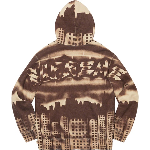 Supreme Supreme®/New York Yankees™Airbrush Hooded Sweatshirt - Clay