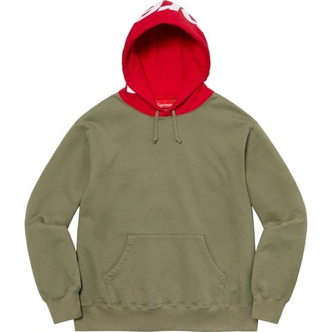 Contrast Hooded Sweatshirt - fall/winter 2021 - Supreme