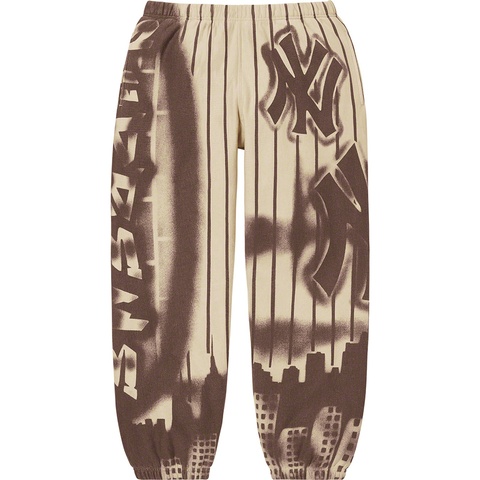 Supreme Supreme®/New York Yankees™Airbrush Sweatpant - Clay