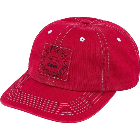 Supreme Milano Patch 6-Panel - Red