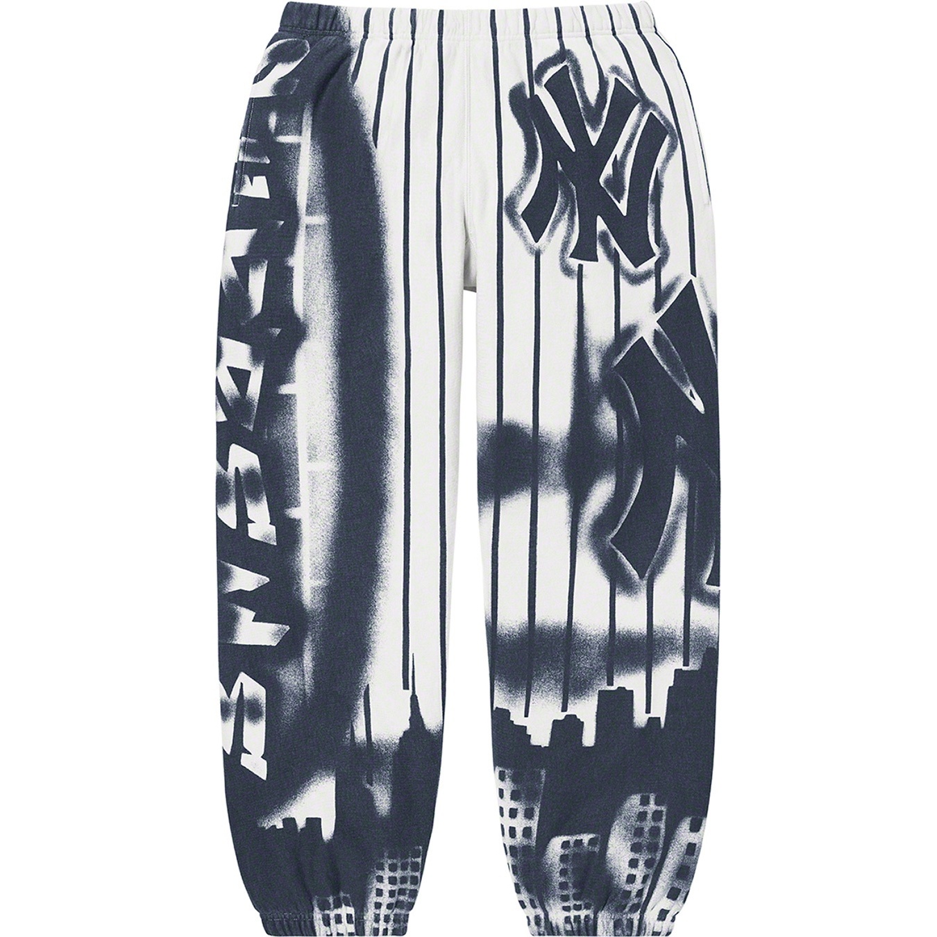 Supreme Supreme New York Yankees™Airbrush Sweatpant (FW21) - White - $198