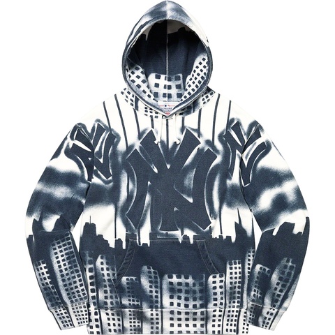 Supreme Supreme®/New York Yankees™Airbrush Hooded Sweatshirt - White