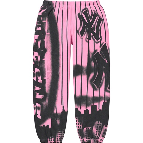 Supreme Supreme®/New York Yankees™Airbrush Sweatpant - Pink
