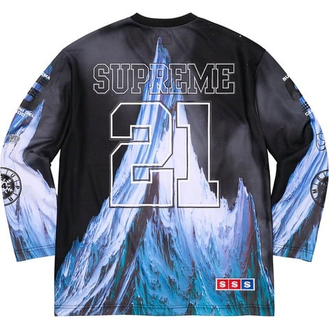 Supreme Mountain Hockey Jersey - Black