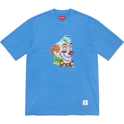 Supreme Clown Sequin S/S Top - Light Blue