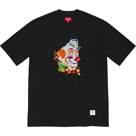 Supreme Clown Sequin S/S Top - Black