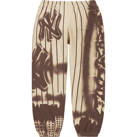 Supreme Supreme®/New York Yankees™Airbrush Sweatpant - Clay