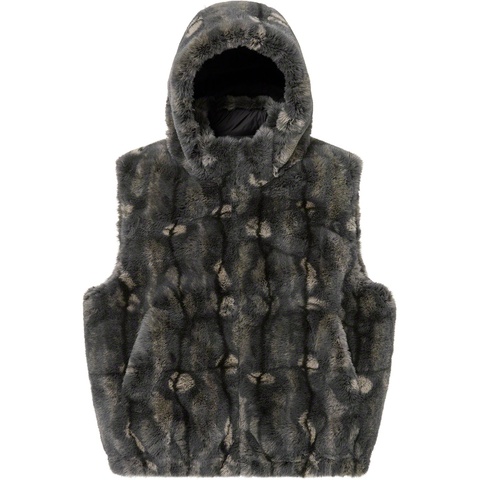 Supreme Faux Fur Hooded Vestシュプリームファーベスト Faux Fur Hooded Vest - fall/winter 2021 - Supreme
