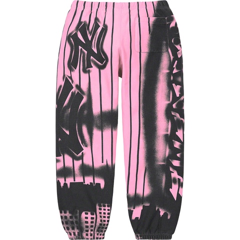 Supreme Supreme®/New York Yankees™Airbrush Sweatpant - Pink
