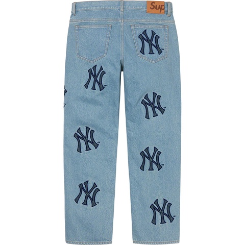 Supreme Supreme®/New York Yankees™Regular Jean - Washed Blue