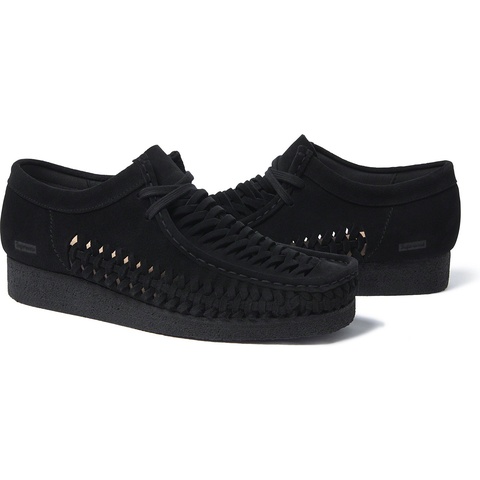Supreme Supreme®/Clarks Originals® Woven Wallabee® - Black