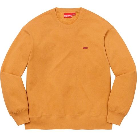 Supreme Small Box Crewneck - Light Mustard