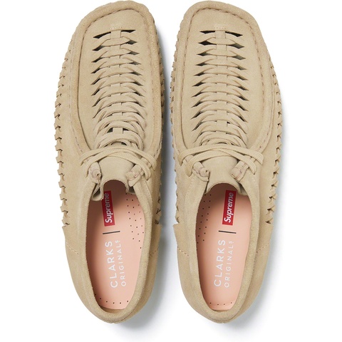 Supreme Supreme®/Clarks Originals® Woven Wallabee® - Tan