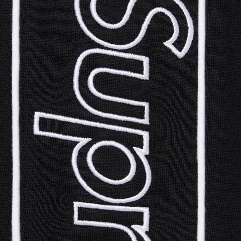 Supreme Track Paneled Sweatpant - Black