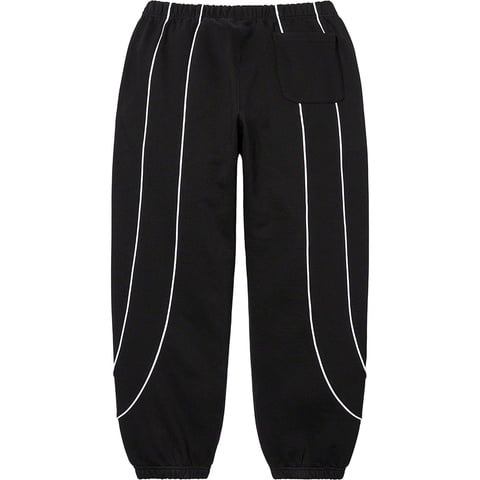 Supreme Track Paneled Sweatpant - Black