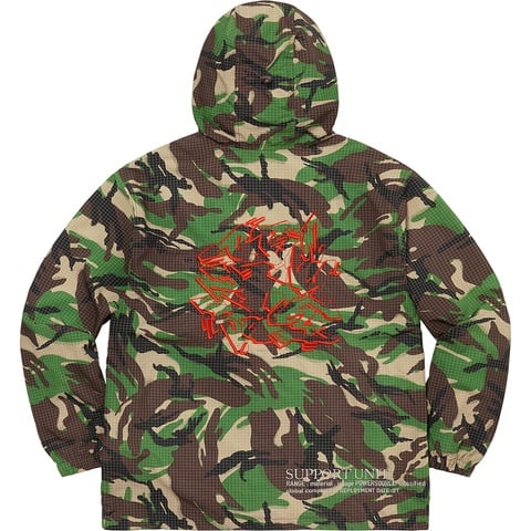 Supreme Support Unit Nylon Ripstop Jacket - Swirl Camo