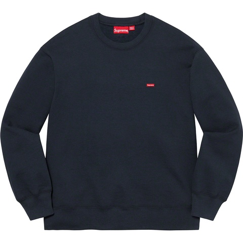 Supreme Small Box Crewneck - Navy