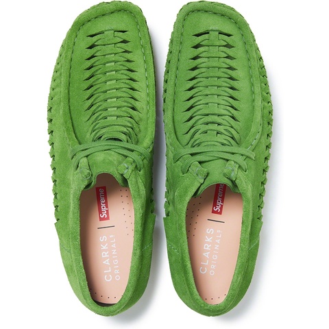Supreme Supreme®/Clarks Originals® Woven Wallabee® - Green