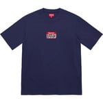 Supreme Gonz Nametag S S Top (FW21) - Washed Navy