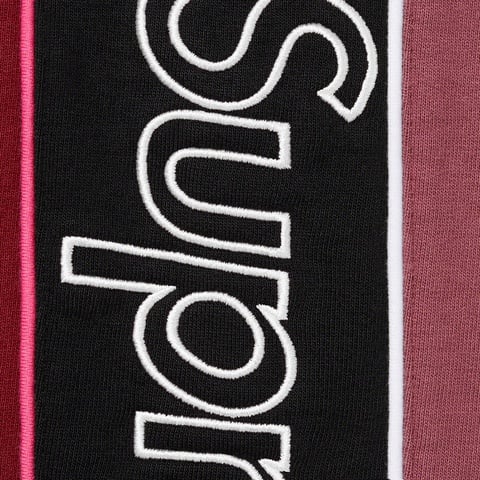 Supreme Track Paneled Sweatpant - Cardinal