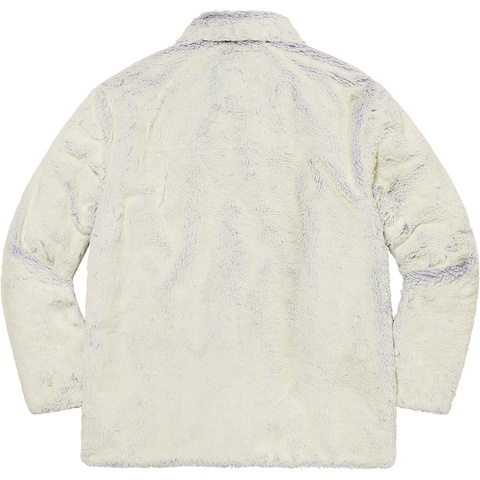 Supreme 2-Tone Faux Fur Shop Coat - Lilac