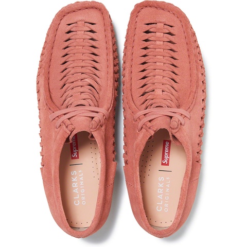 Supreme Supreme®/Clarks Originals® Woven Wallabee® - Pink