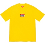 Supreme Gonz Nametag S S Top (FW21) - Yellow