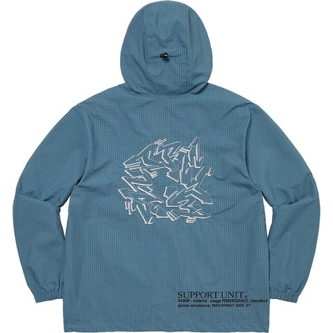 Supreme Support Unit Nylon Ripstop Jacket - Teal