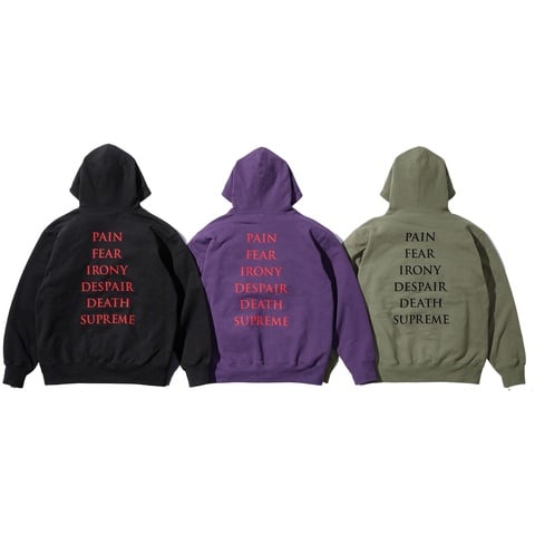 Supreme Supreme/The Crow Hooded Sweatshirt - Colorway