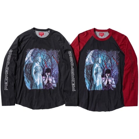 Supreme Supreme/The Crow Raglan L/S Top - $110.00