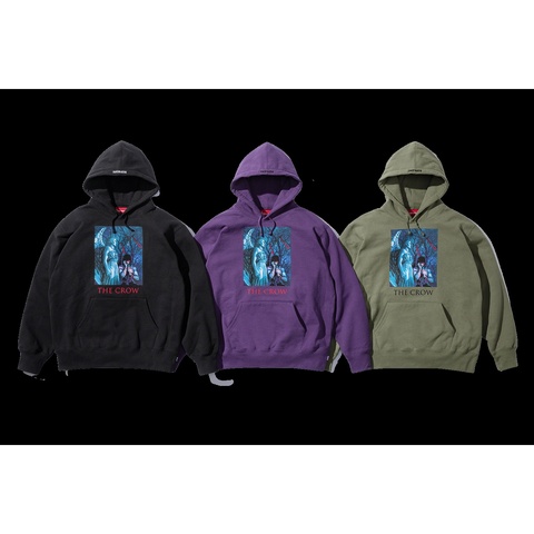 Supreme/The Crow Hooded Sweatshirt - Supreme