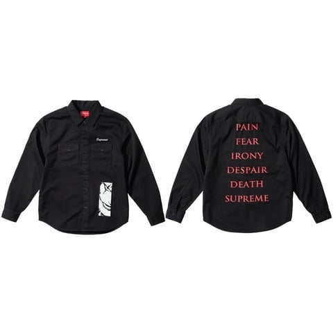 Supreme Supreme/The Crow Work Shirt - $148.00