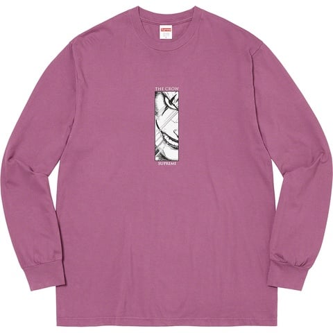 Supreme Supreme/The Crow L/S Tee - Plum