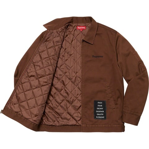 Supreme Supreme/The Crow Work Jacket - Brown