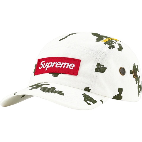 Supreme Military Camp Cap - White Russian Camo