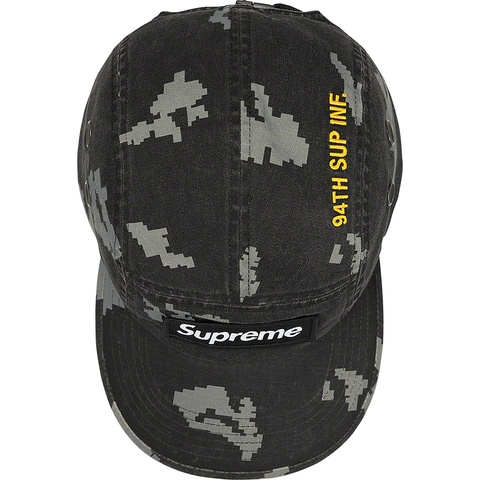Supreme Military Camp Cap - Black Russian Camo