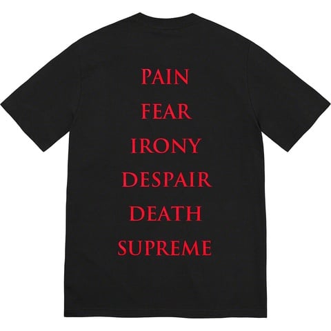 Supreme Supreme/The Crow Tee - Black