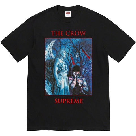 Supreme Supreme/The Crow Tee - Black