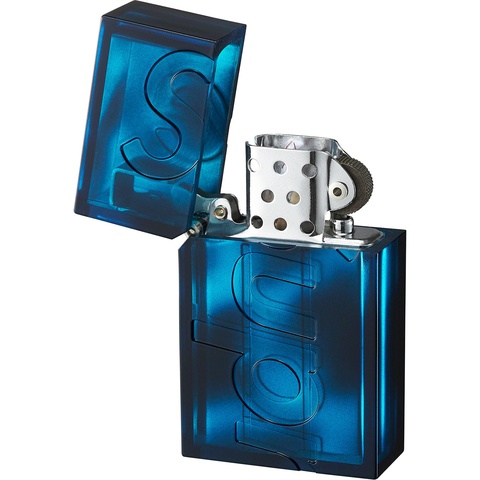 Supreme Supreme®/Tsubota Pearl Hard Edge Lighter - Blue 